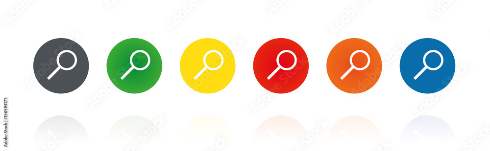 Internet - Web - WWW - Farbige Buttons Internet - Web - WWW - Farbige Buttons