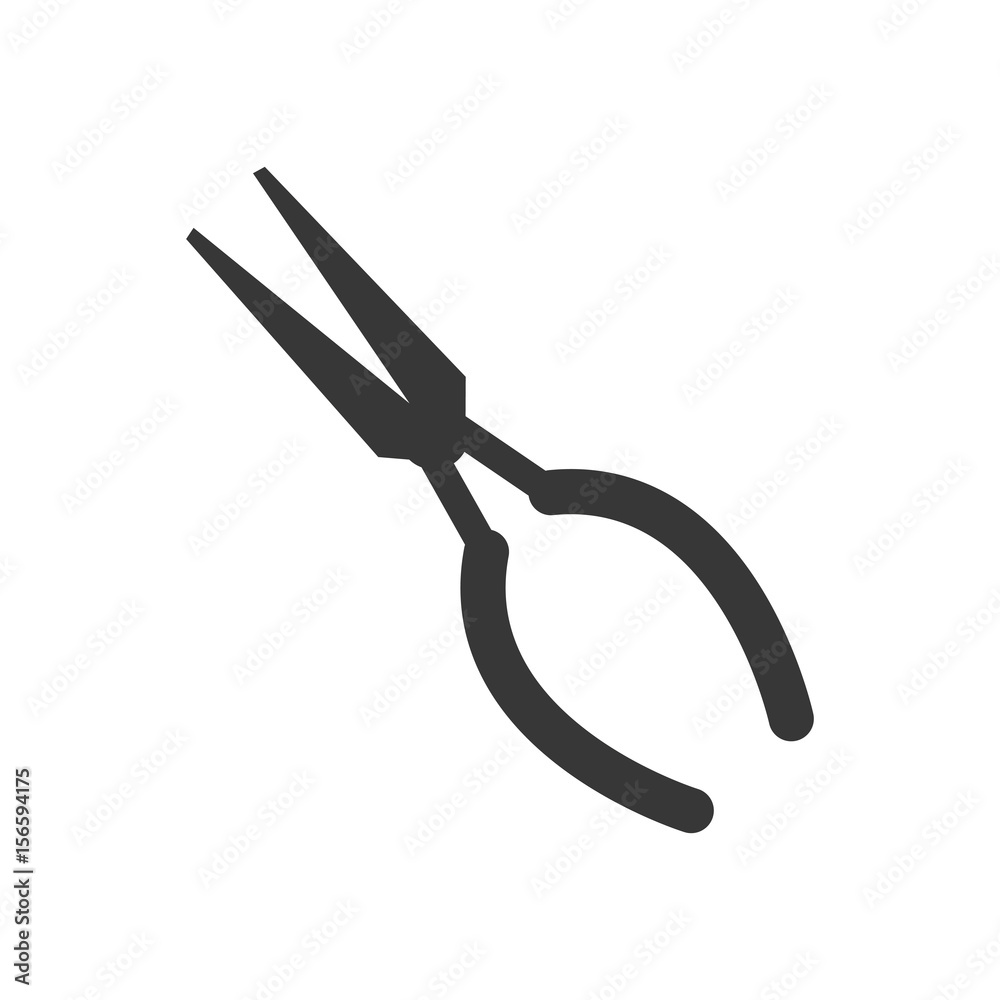 plier tool repair vector icon illustration graphic design plier tool repair vector icon illustration graphic design