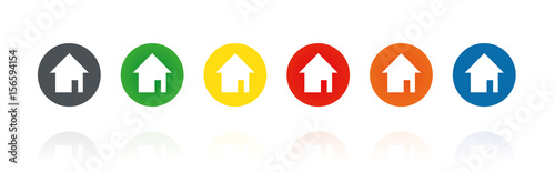 Internet - Web - WWW - Farbige Buttons