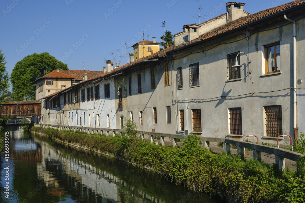 Gorgonzola (Milan), along Martesana canal