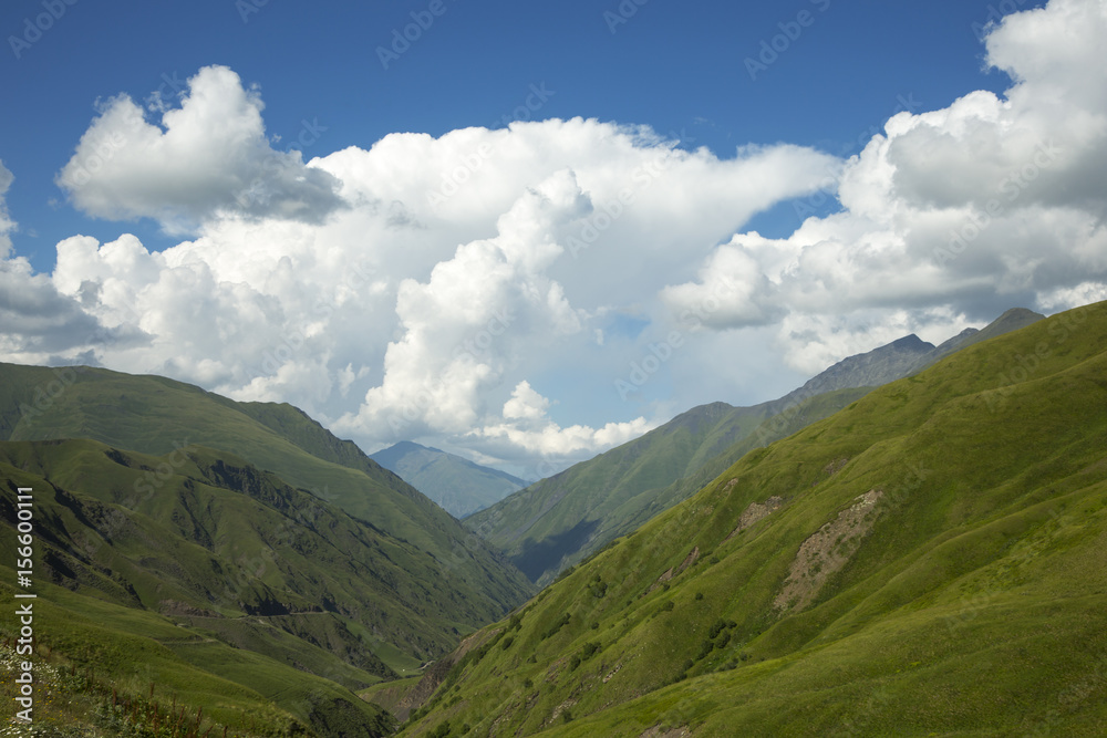 Mountains of Republic of Georgia 