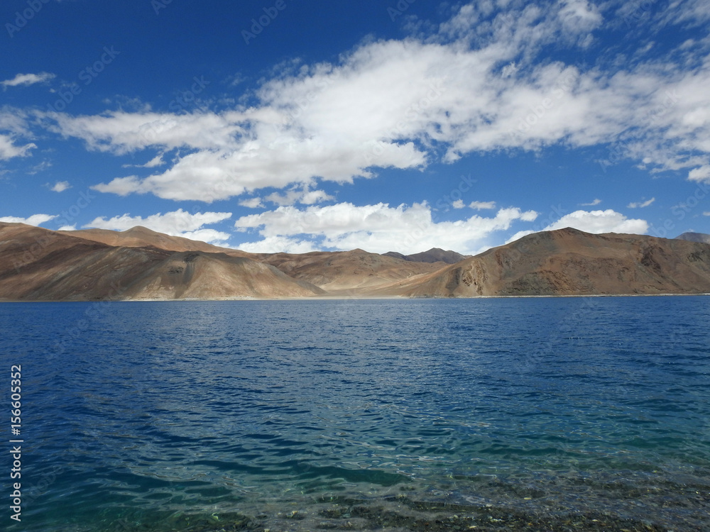 Pangong Lake in Himalaya