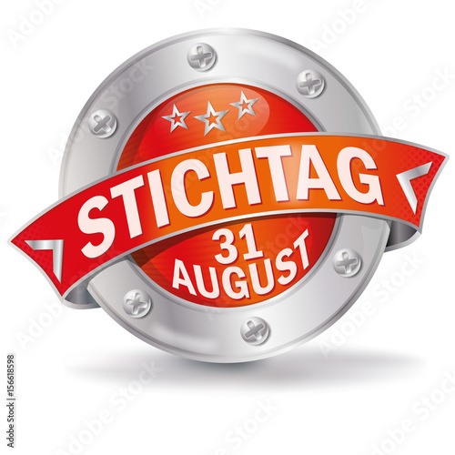 Button Stichtag 31. August