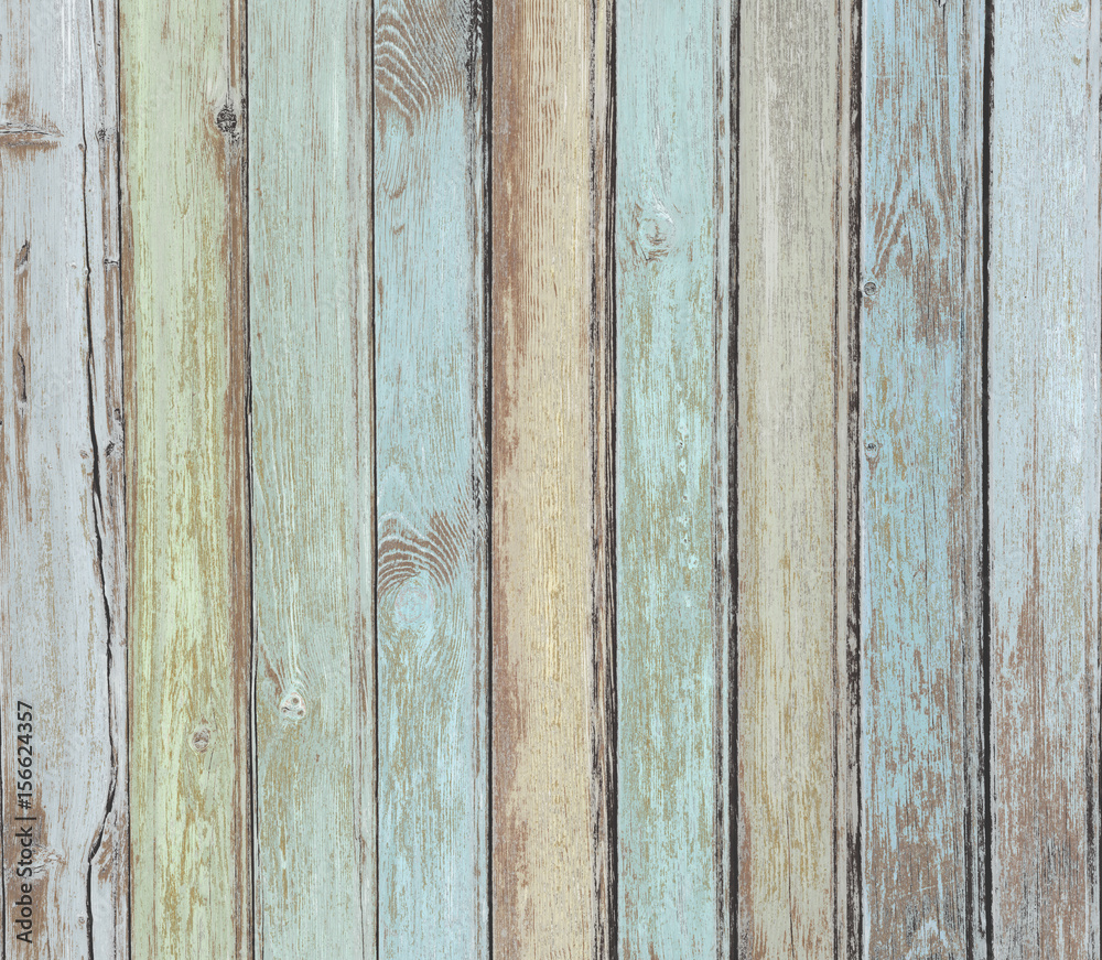 Fototapeta premium wood planks background pastel colored