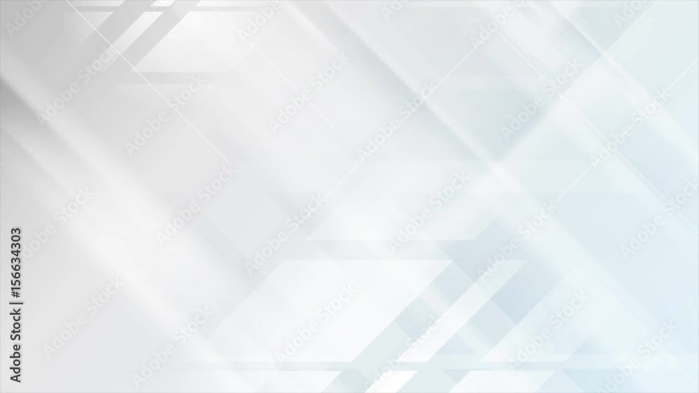 Light grey and blue tech geometric motion design. Video animation Ultra HD 4K 3840x2160