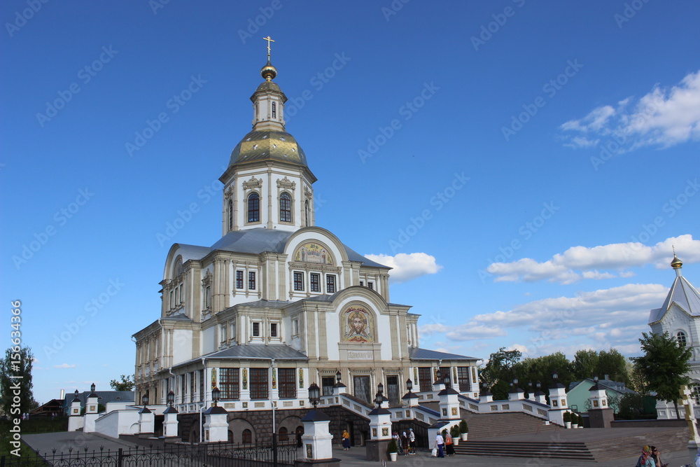 Seraphim of Sarov in the Holy Trinity Seraphim-Diveevo monastery in Diveevo, Russia