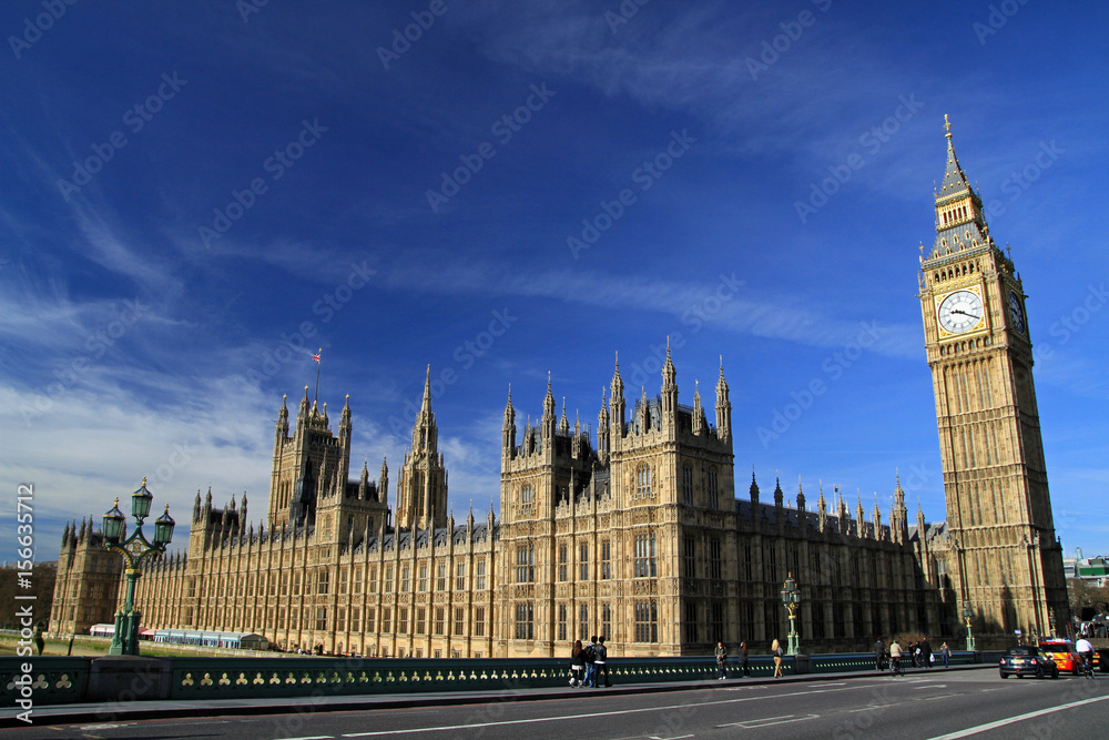 Fototapeta premium Palace of Westminster, London, England