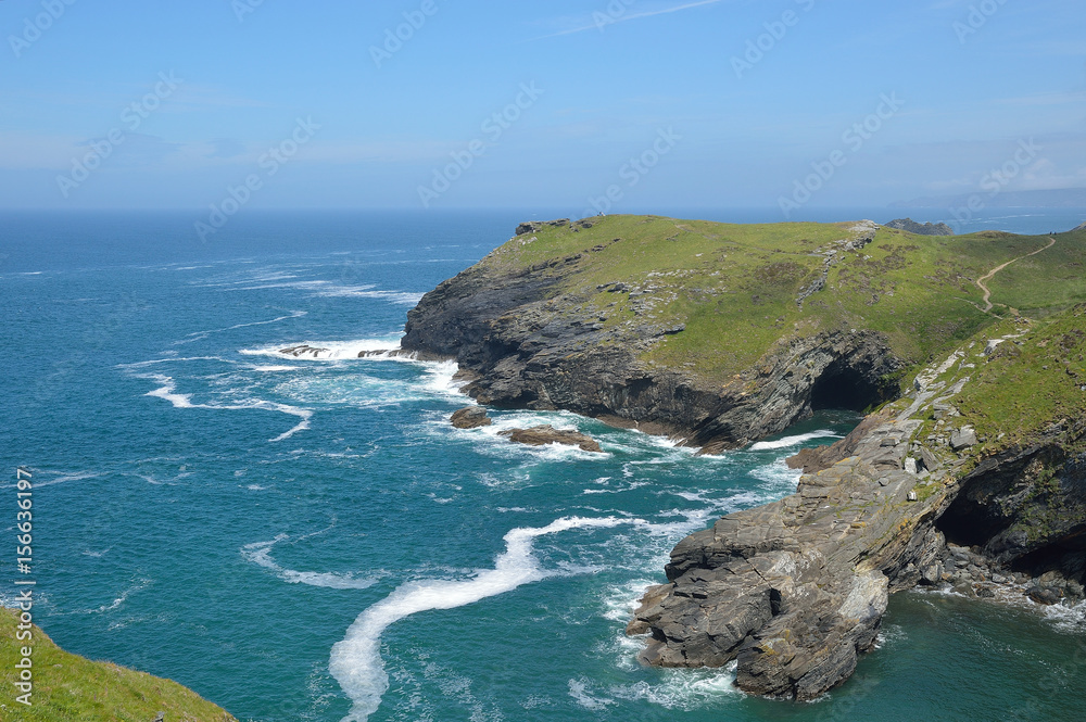 Château de Tintagel en Cornouailles