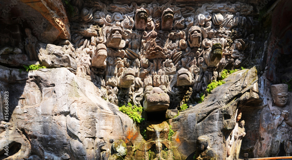 Baodingshan Caves Baodingshan Caves