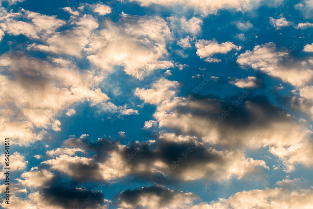 colorful dramatic sky with cloud at sunset colorful dramatic sky with cloud at sunset
