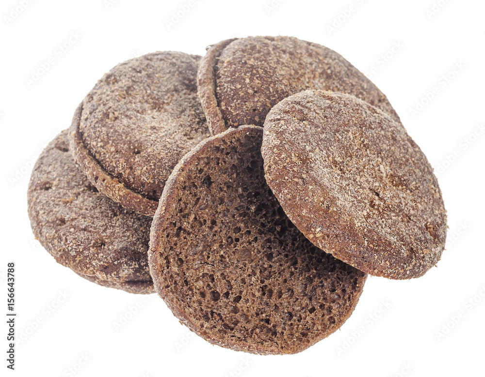 Fototapeta premium Sliced rye bread