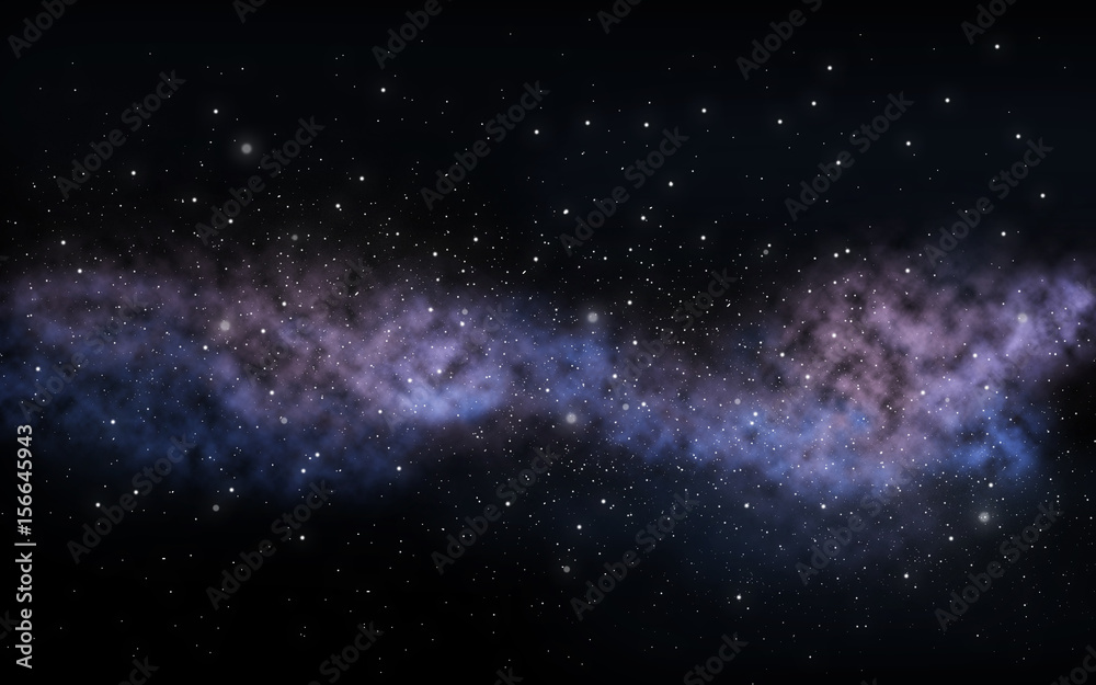stars or galaxy in night sky
