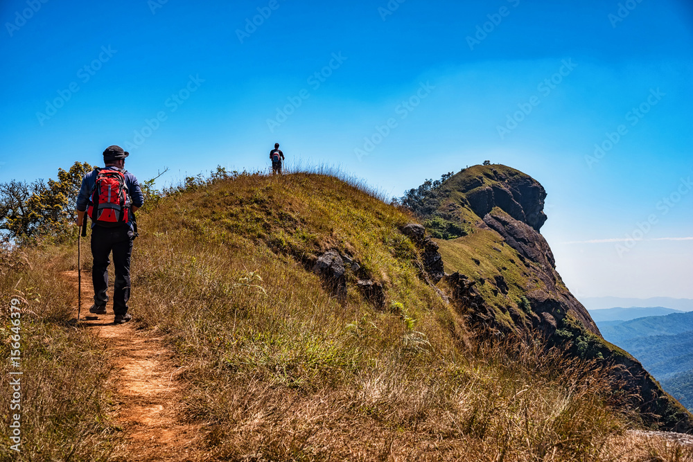 Tourist enjoy travel