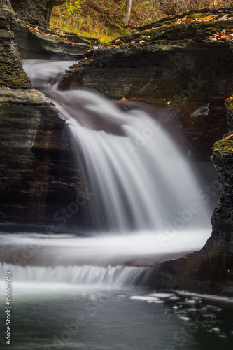 Autumn Waterfalls - Buttermilk Falls Ithaca  NY