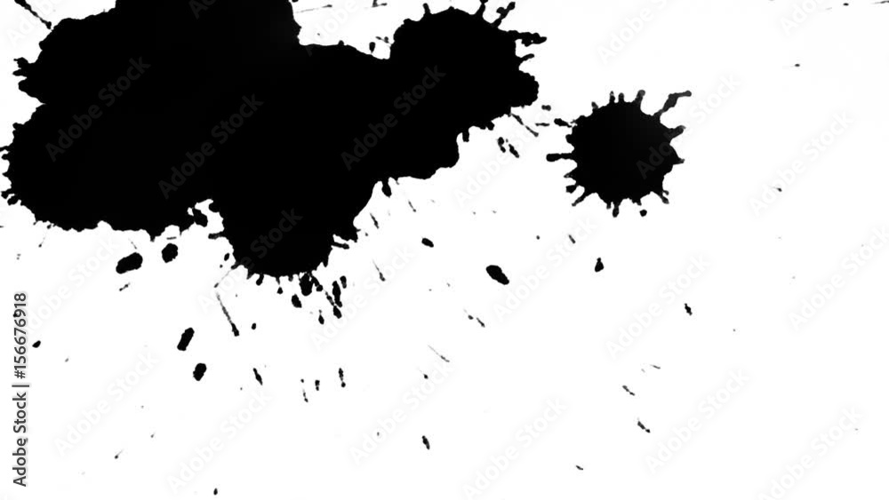 Sumi ink splash Sumi ink splash