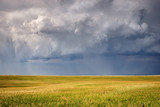 Prairie storm clouds