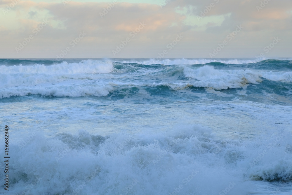 Atlantic ocean waves