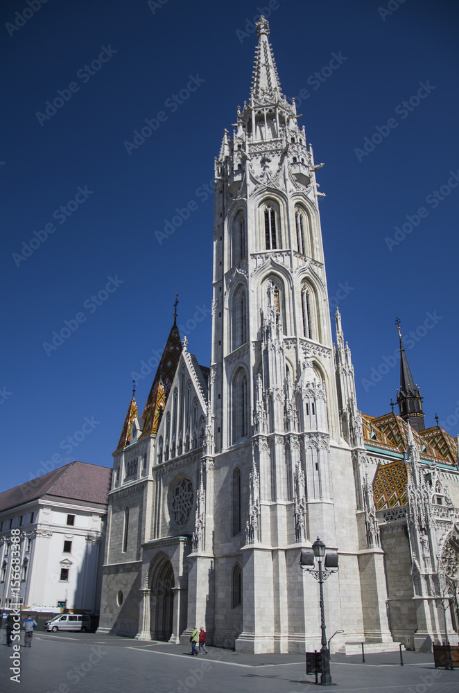 Fototapeta premium Matthias church, Budapest, Hungary