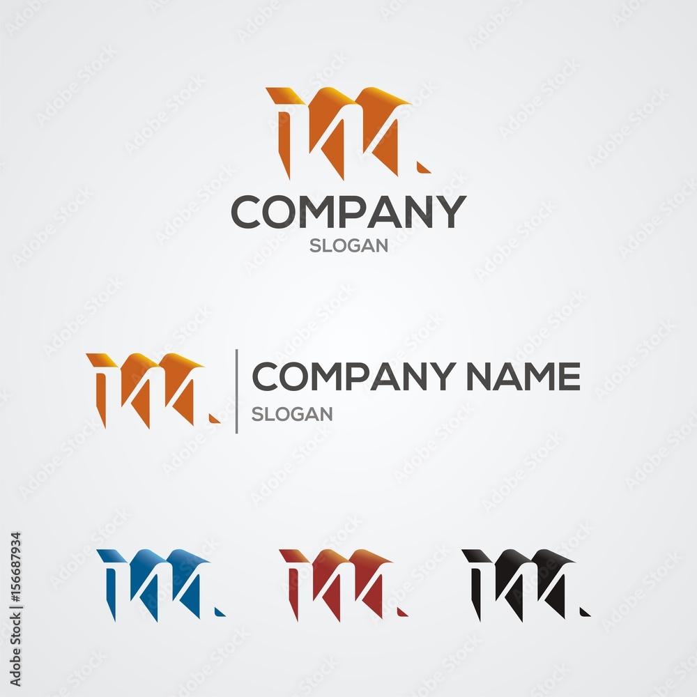 M Letter Logo M Letter Logo