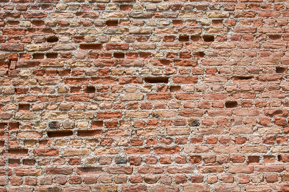 Naklejka premium kırmızı tuğla