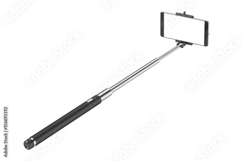 Smart phone and selfie stick