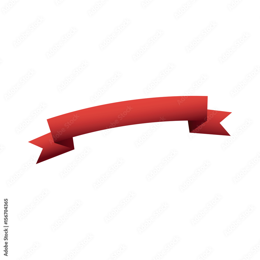 ribbon banner decoration celebration image vector illustration ribbon banner decoration celebration image vector illustration