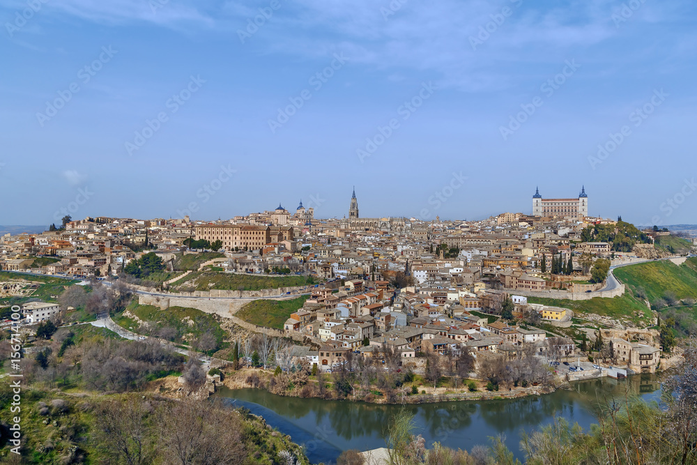 view of Toledo, Spain