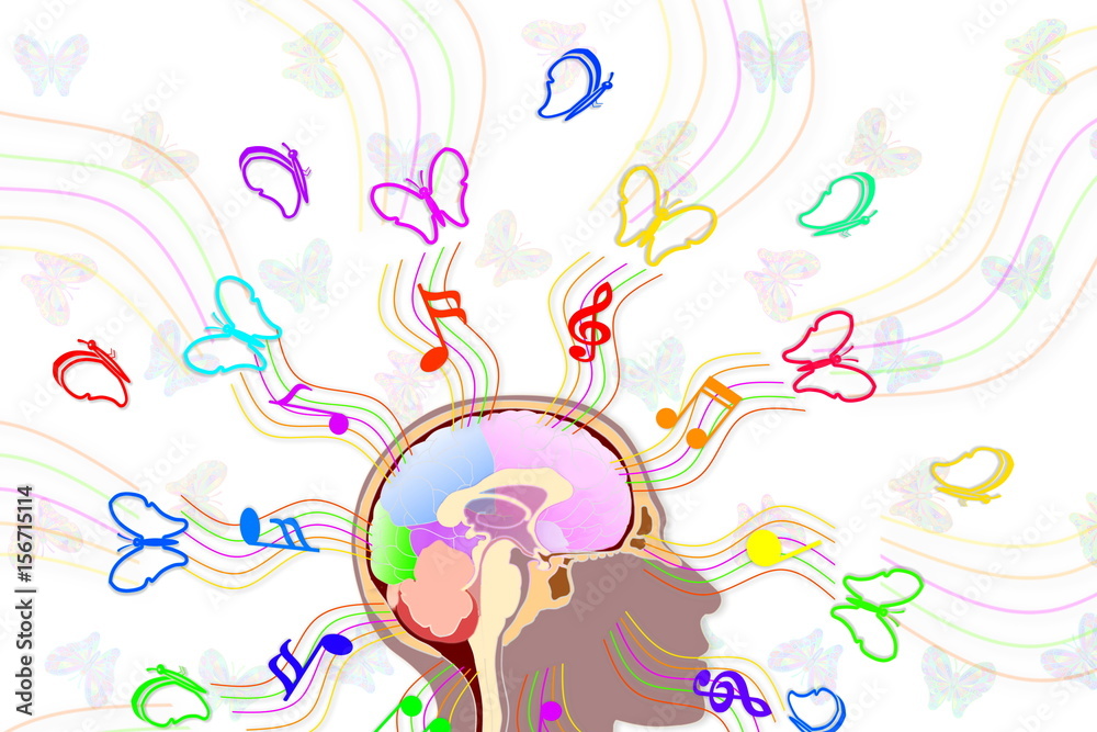 Fototapeta premium peaceful freedom meditation or dream related concept background 