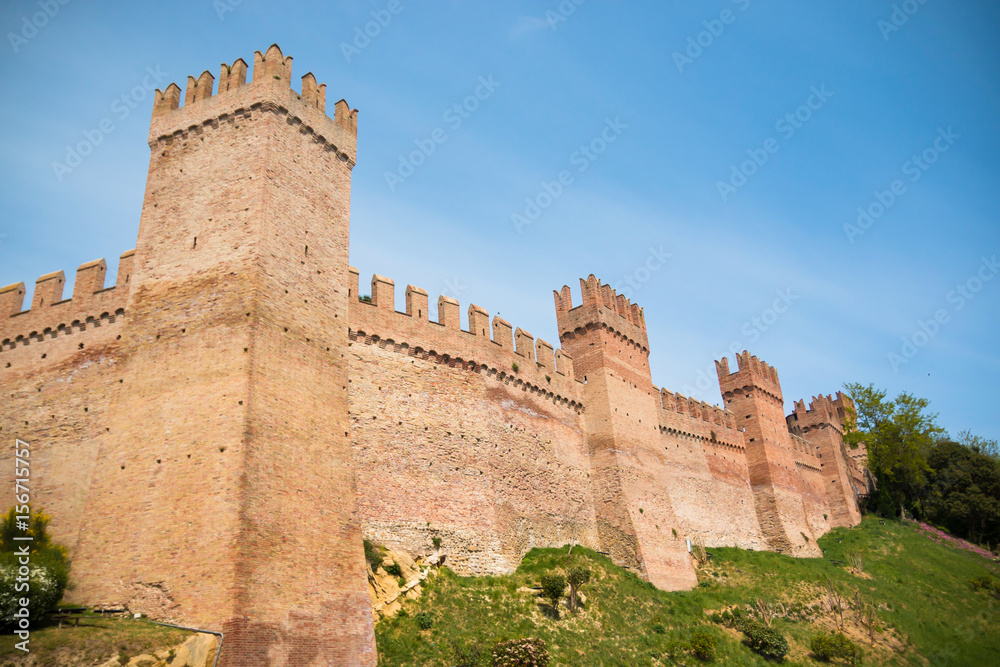 Castelllo di Gradara, the Gradara castle in Gradara