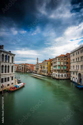 Venice with Grand canal  Italy