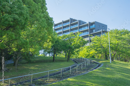 Wallpaper Mural 千里の街並み・公園と住宅 Torontodigital.ca
