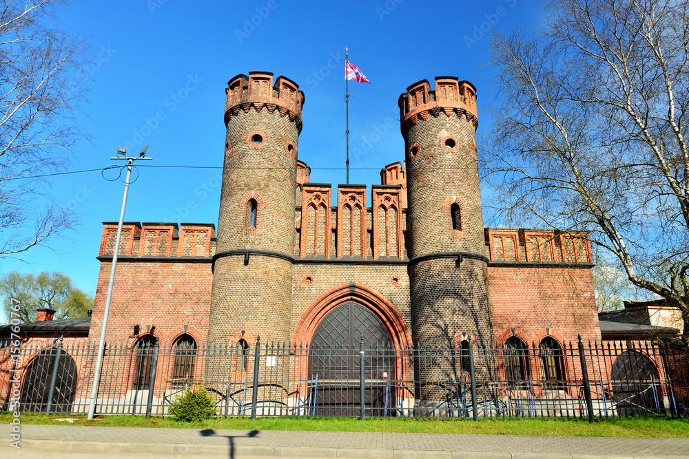 Friedrichsburg Gate - German Fort in Konigsberg. Kaliningrad, formerly Koenigsberg, Russia