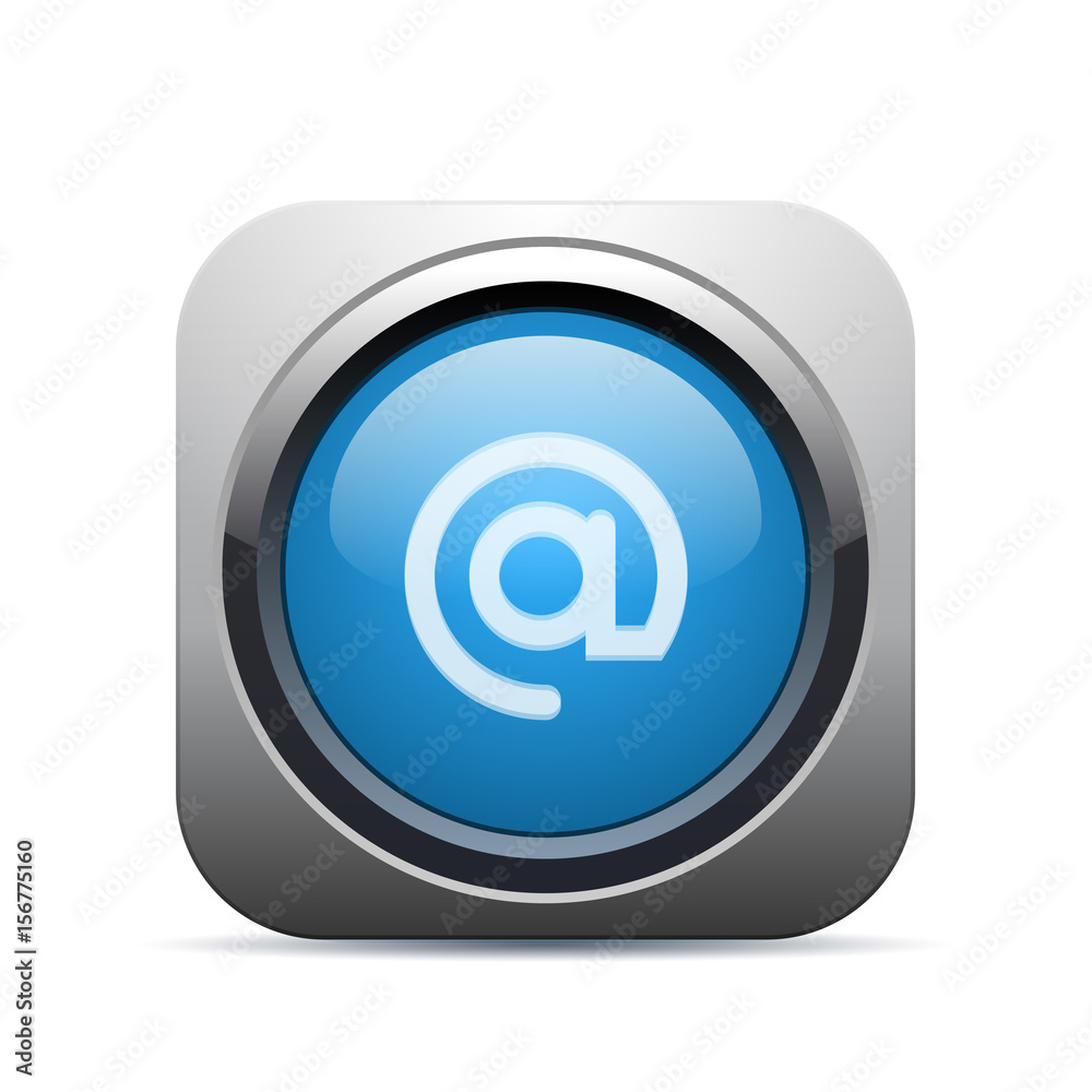 Square Push-Button - Vector Square Push-Button - Vector