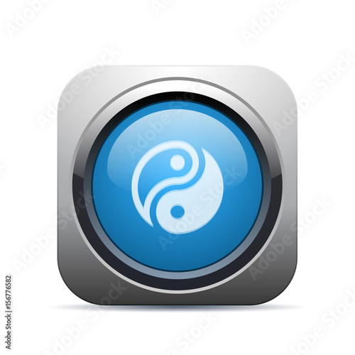 Square Push-Button - Vector