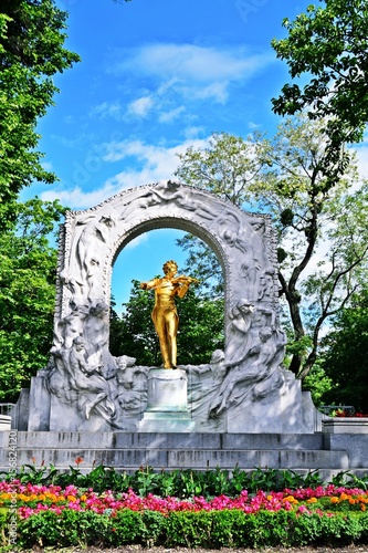 Johann Strauss Statue in Wien