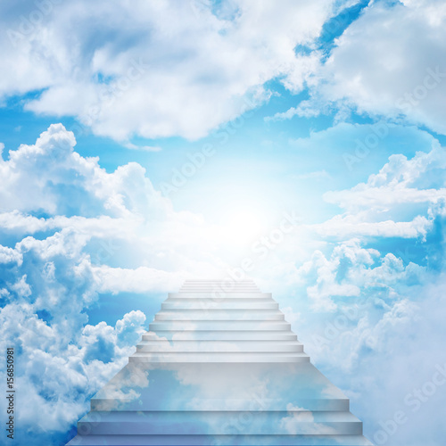 Stairway To Heaven, stairs on the sky. 