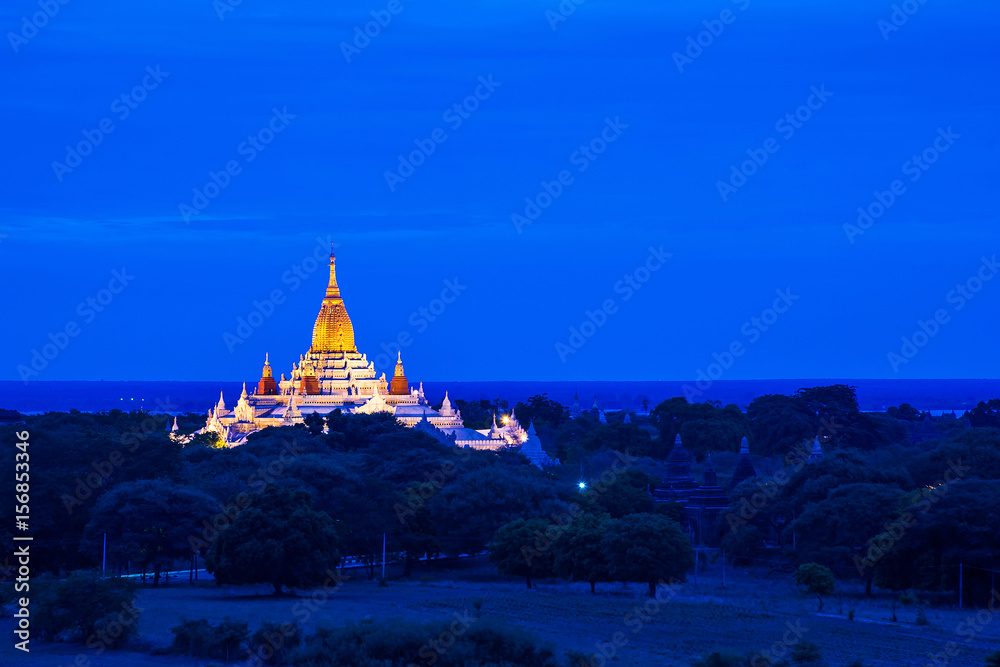 Naklejka premium Bagan, Myanmar