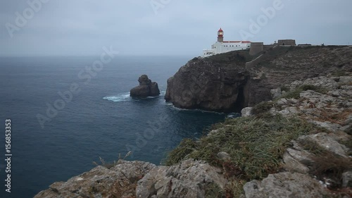 Cape St. Vincent Lighthouse in Portugal