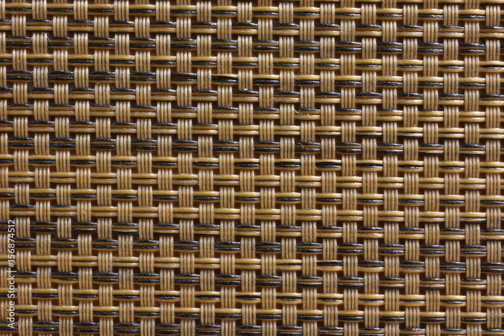 Close-up surface textured of weave nylon strings Close-up surface textured of weave nylon strings