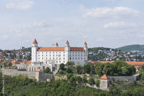 The castle of Bratislava
