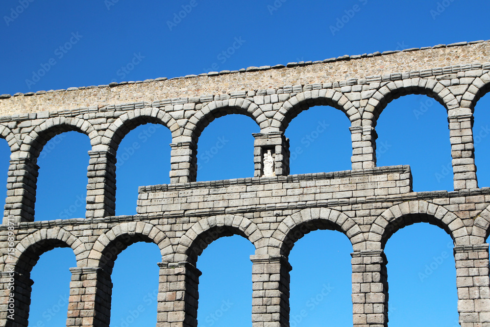 Aqueduct in Segovia, Spain