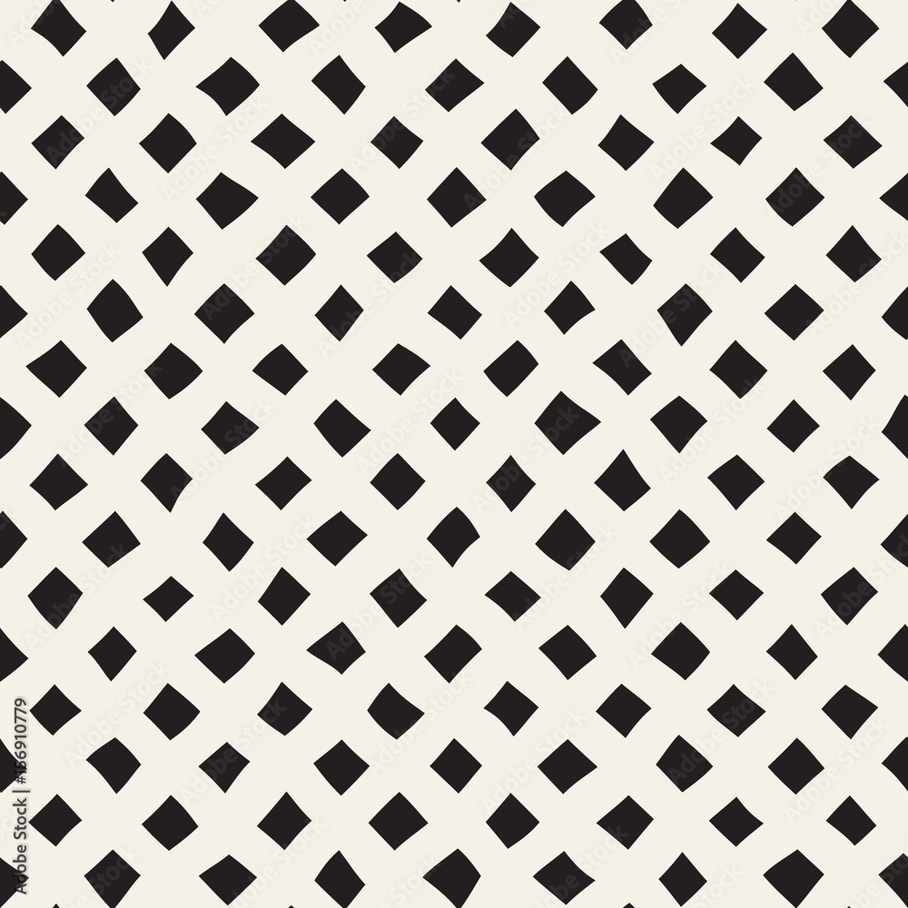 Seamless pattern with hand drawn waves. Abstract background with wavy brush strokes. Black and white freehand lines texture. Seamless pattern with hand drawn waves. Abstract background with wavy brush strokes. Black and white freehand lines texture.
