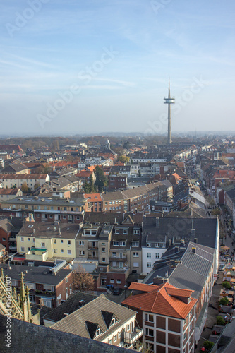 Wesel Panorama Luftbild