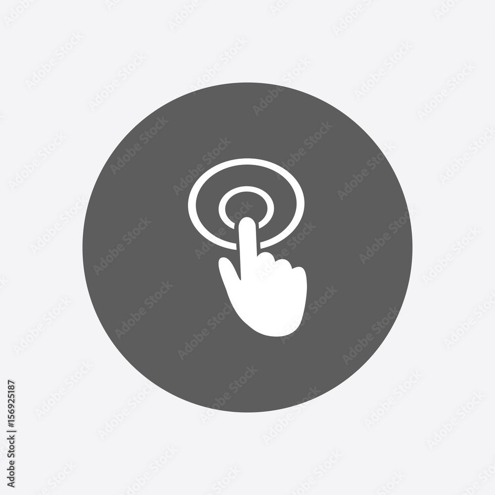 Hand cursor sign icon. Hand pointer symbol. Modern UI website navigation. Flat design. Hand cursor sign icon. Hand pointer symbol. Modern UI website navigation. Flat design.