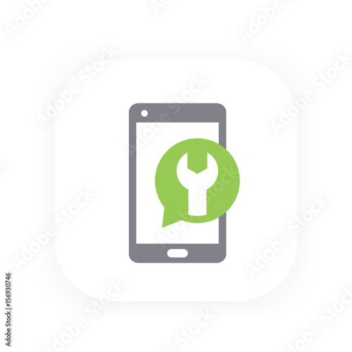 phone repair, recovery icon