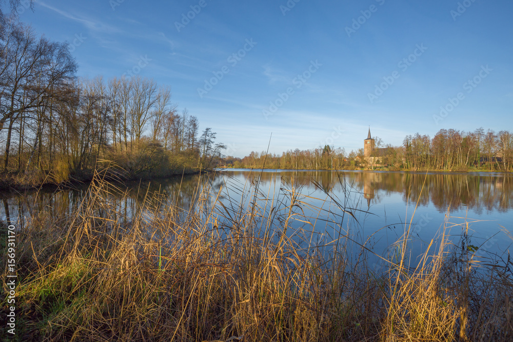 Winter Panorama Lake Born / Germany