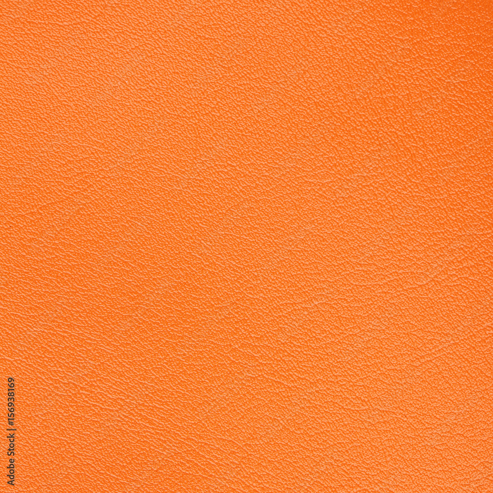 Fototapeta premium Texture orange leather background