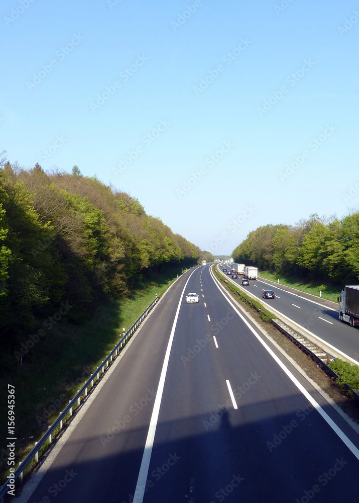 Autobahn A 3 bei Höchstadt Autobahn A 3 bei Höchstadt