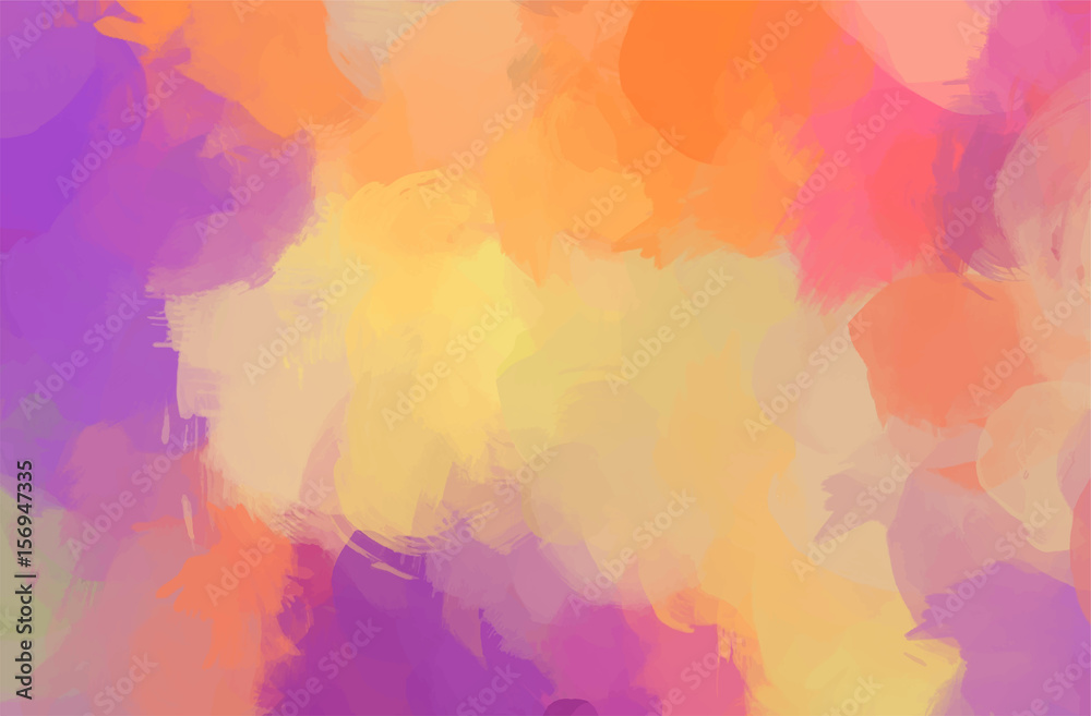 paint like pastel color splash abstract vector background