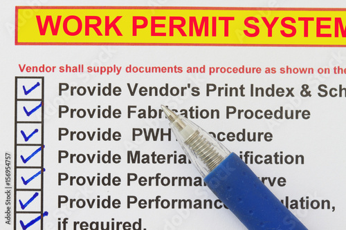 Work Permit System photo